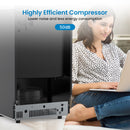 GAOMON 150LBS Commercial Ice Maker Machine Under Counter Stainless Steel Ice Machine