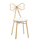 GAOMON Vanity Chair Boudoir Makeup Dressing Seat White