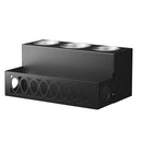 GAOMON Hair Dryer Storage Rack Bracket with 4 Compartments Waterproof