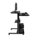 GAOMON Standing Lifting Computer Table Height Adjustable Laptop Black