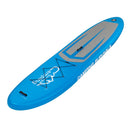 GAOMON Inflatable Stand Up 11ft Paddle Board with Removable Fin Surfboard Sup Blue Gray