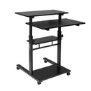 GAOMON Standing Lifting Computer Table Height Adjustable Laptop Black