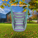 GAOMON Hanging Rope Chair Wear-Resistant Excellent Bearing Capacity Cotton Canvas Chair
