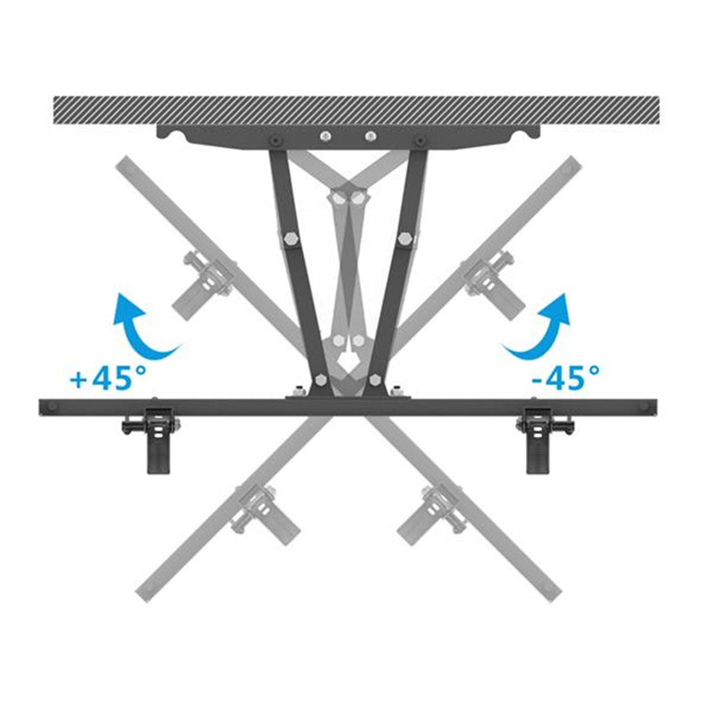 GAOMON TV Wall Mount Full Motion Bracket 32-70 Inches Black