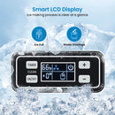 GAOMON 150LBS Commercial Ice Maker Machine Under Counter Stainless Steel Ice Machine