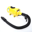 GAOMON 2800W Pet Hair Dryer Frequency Conversion Blower for Dog Yellow