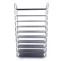 GAOMON 10 Tiers Shoe Rack Storage Cabinet for 50 Pairs Black