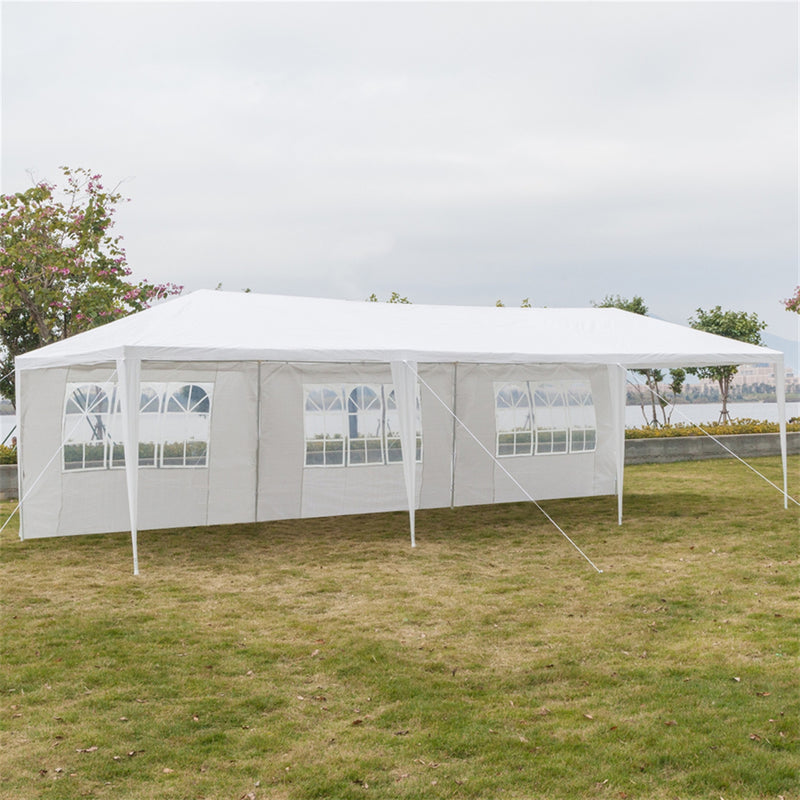 GAOMON Waterproof Tent with Spiral Tubes Five Sides Assembled Tent 3x9m