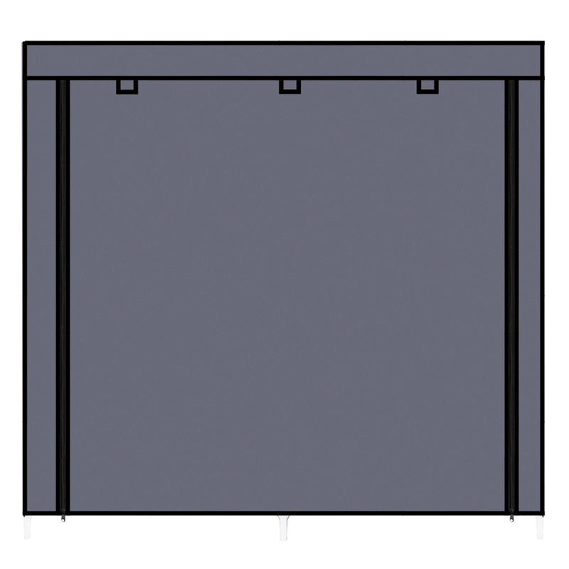 GAOMON 7 Layers 14 Grids Shoe Cabinet Storage Rack 110*28*115cm GREY