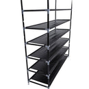 GAOMON 10 Tiers Shoe Rack Storage Cabinet for 50 Pairs Black