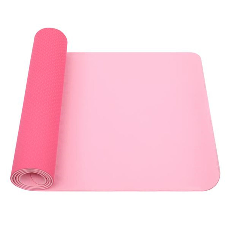 GAOMON TPE Yoga Mat 183*61*6cm Non-slip Gym Pad Pink