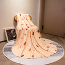 GAOMON Flannel Tortilla Blankets Soft Comfortable Fuzzy Warm Throw Blankets
