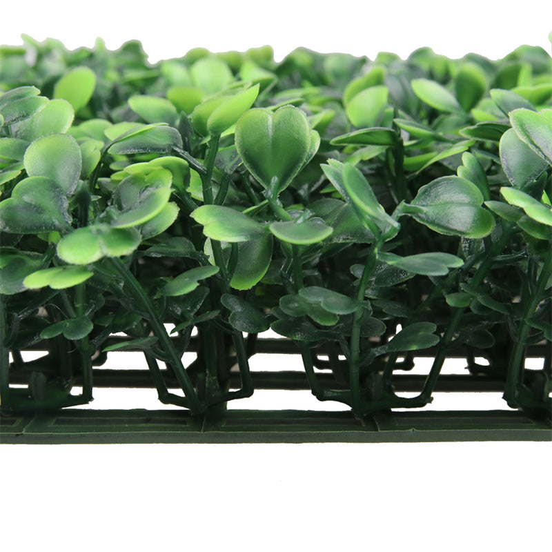 GAOMON 24pcs Milangrass Four Layers Dense Easy Cut Artificial Simulation Realistic Lawn 25x25cm