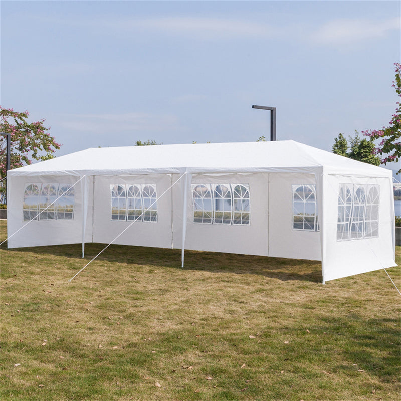 GAOMON Waterproof Tent with Spiral Tubes Five Sides Assembled Tent 3x9m