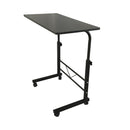GAOMON Computer Table Desktop Pipe Rack Standing Desk Adjustable Height Movable Black