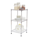 GAOMON 3-Tier Household Metal Storage Racks Adjustable Shelves Organizer