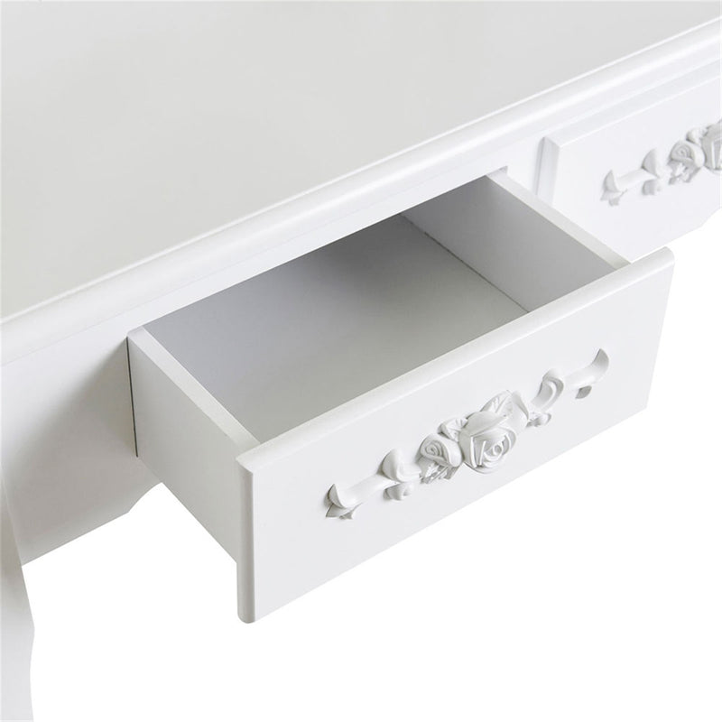 GAOMON Mirror Dresser Mdf Modern Concise 4-Drawer Removable Mirror Dresser