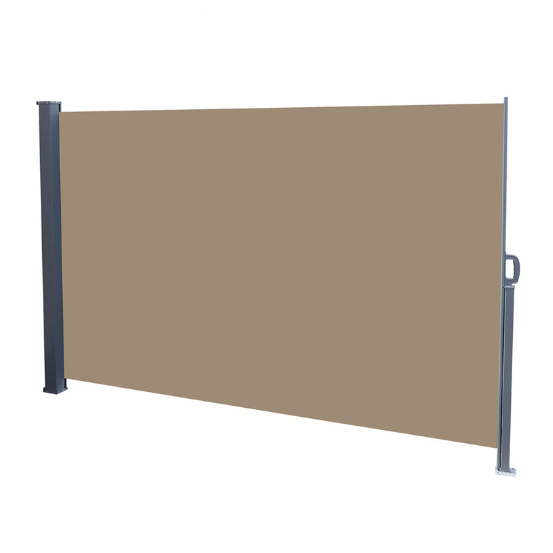 GAOMON Outdoor Side Pull Shed 300x160cm Rectangle Office Partition Coffee