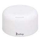 ZOKOP 450ml Aromatherapy Oil Diffuser Colorful Ultrasonic Humidifier White