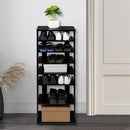 GAOMON 7-layer Shoe Rack Storage Mount Household Furniture Room Organizer White