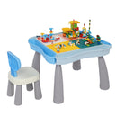 GAOMON Kids Activity Table Set Building Block Table with Chair