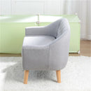 GAOMON Children Sofa for 2 Kids with Detachable Cushion for Living Room Grey