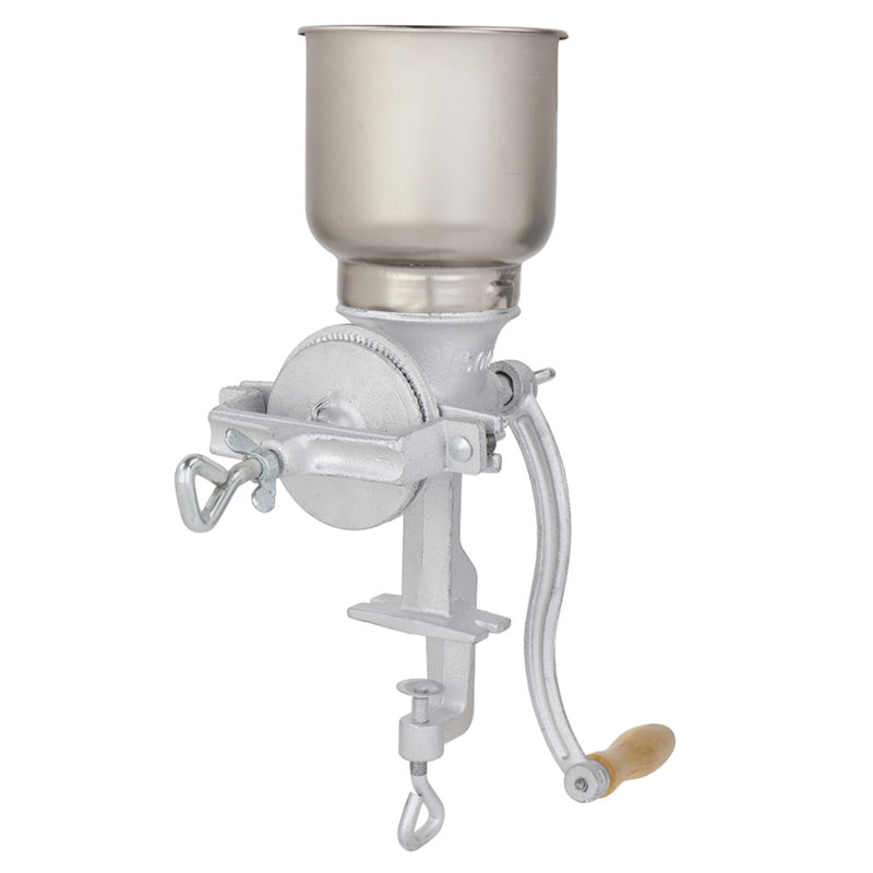 GAOMON Hand Crank Grain Mill Manual Grinder Silver