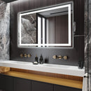 GAOMON LED Bathroom Mirror 24 x32  Large Dimmable Wall Mirrors Front Backlight Anti Fog Shatter-Proof