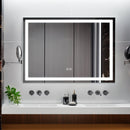 GAOMON LED Bathroom Mirror 24 x40 Large Dimmable Wall Mirrors with Front & Backlight Anti-Fog Shatter-Proof