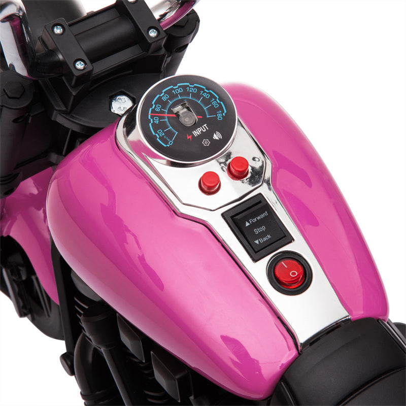 GAOMON Children Electric Motorcycle with Auxiliary Wheel Single Drive 6v 4.5ah Electric Motorcycle Toy