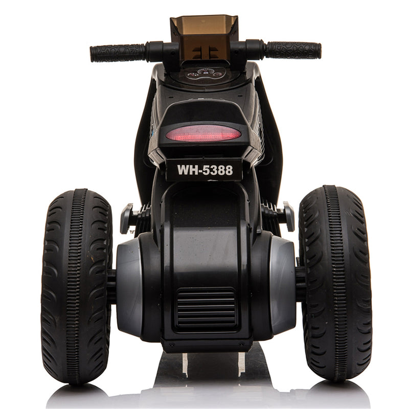 GAOMON Dual Drive 6v 4.5a.h Children's 3 Wheels Electric Motorcycle with Music