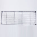 GAOMON 5-Layer Iron Shelf with 1.5" Smooth Wheels Chrome Plated Storage Rack Organizer