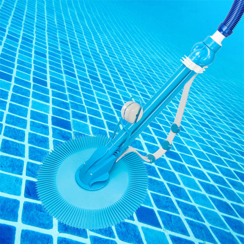 GAOMON Automatic Swimming Pool Cleaner Set Cleaning Machine Blue