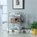 GAOMON 3 Layer Removable Storage Cart 44 x 26 x 62cm Silver