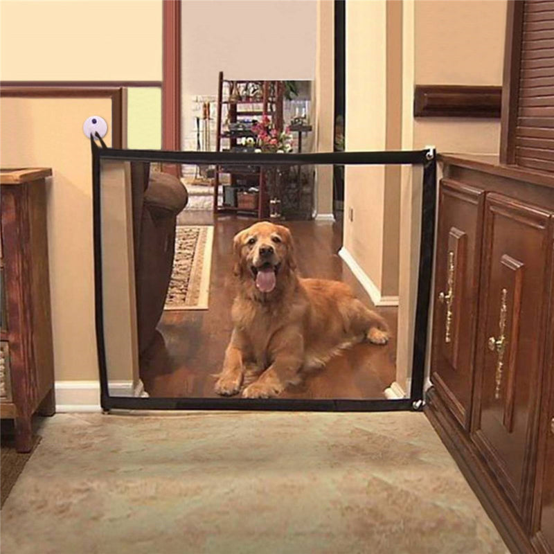GAOMON Isolation Mesh Breathable Woven Pet Dog Isolation Net 1.8m Black