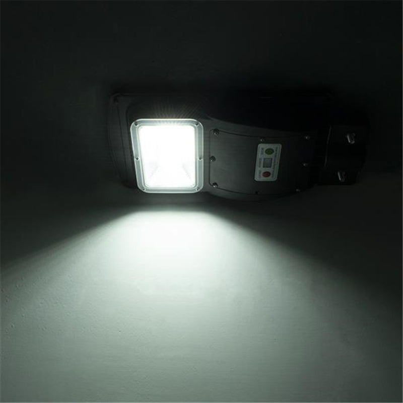 GAOMON 30w 60leds Solar Street Path Light Ultra-bright Light Outdoor Wall Road Lamp Black