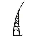 GAOMON Eaves Canopy 100*100 Roof Canopy Mini Rain Sun Shelter for Household Door Window