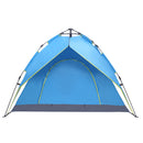GAOMON Camping Tent 4-side Double-layer Double-door Hydraulic Easy Setup Tent Blue