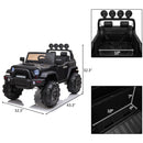 GAOMON 12v Kids Ride On Electric  Car Remote Control Suv Toy Dual Drive 3 Speeds