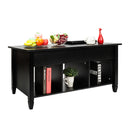 GAOMON E1 Board Lift-top Coffee Table with Hidden Storage Cabinet Black