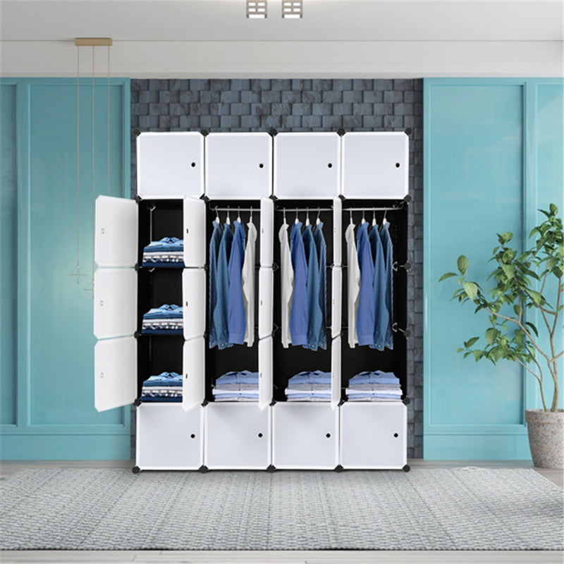 GAOMON 5 Layer 20 Cube Organizer 142*47*178cm DIY Assemble Cabinet