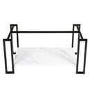 GAOMON 2 Layers 1.5cm Thick Rectangle Coffee Table