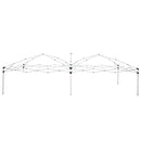 GAOMON Portable Instant Open Canopy Shade Shelter 2 Door Gazebo Tent White
