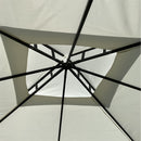 GAOMON 10x10ft Outdoor Tent with 4 Sided Curtains Double Top Waterproof Beige