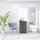 GAOMON 3-layer Home Storage Dresser Bedside Cupboard Small Standing Organizer