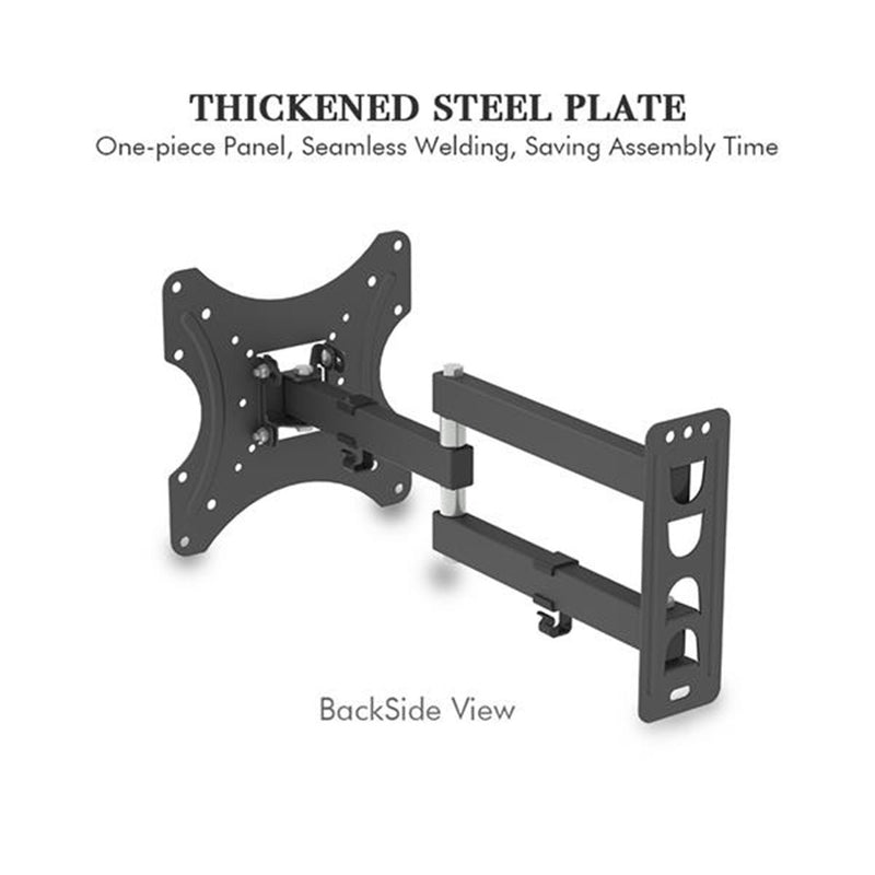 GAOMON TV Wall Mount Full Motion Bracket 26-55 Inches Black
