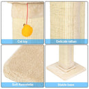 GAOMON 21" Cat Pet Climbing Frame with Ball Climbing Mount Beige