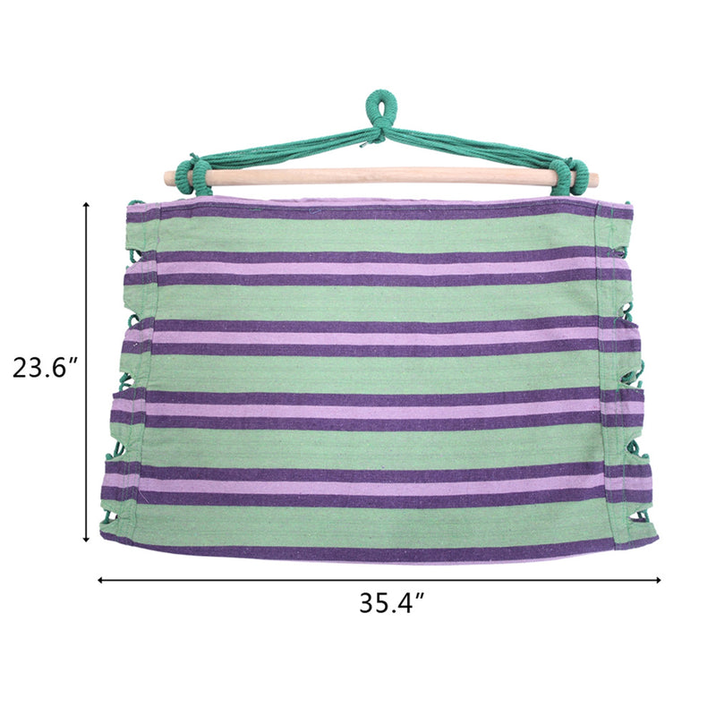 GAOMON Hanging Rope Chair Wear-Resistant Excellent Bearing Capacity Cotton Canvas Chair