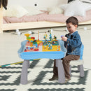 GAOMON Kids Activity Table Set Building Block Table with Chair