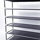 GAOMON 10 Tiers Shoe Rack Storage Cabinet for 50 Pairs Black